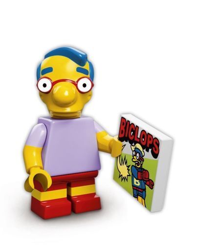 Genuine LEGO 71005-2 minifigures BN Milhouse series 1 cartoon