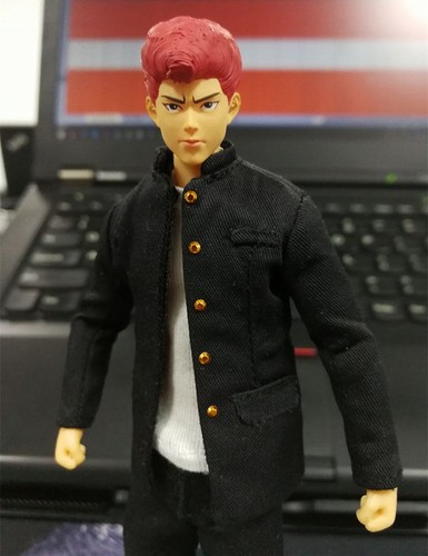 DT DreamToys 6 inch action figure Slam Dunk Hanamichi Sakuragi model Mufti Ver.