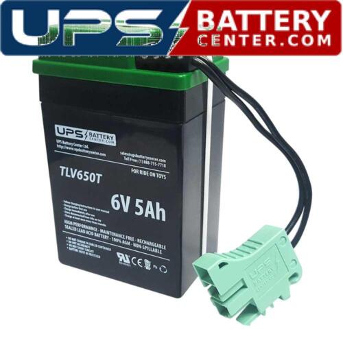 Peg Perego 6 Volt Traffic Police Compatible Replacement Battery Free Shipping 