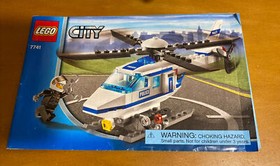 LEGO City 7741 Police Helicopter - Complete, No Box