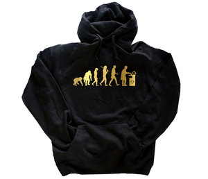 GOLD Edition Apotheker Apotheke Medikament Evolution Kapuzen-Sweat-Shirt S XXL
