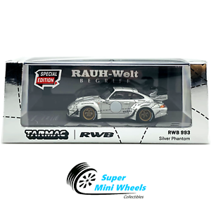 Tarmac Works 1:64 Porsche RWB 993 Silver Phantom Special Edition 