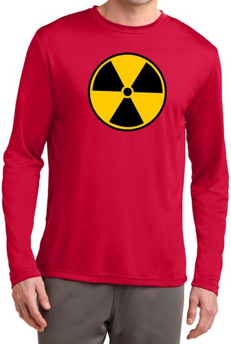 Buy Cool Shirts Radiation T-shirt Fallout Symbol Dry Wicking Long Sleeve