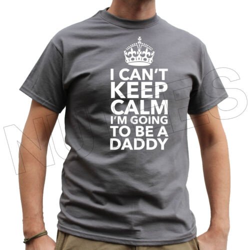 I Can't Keep Calm I'm Going To Be Daddy 2 Men's T-Shirts Vests S-XXL 