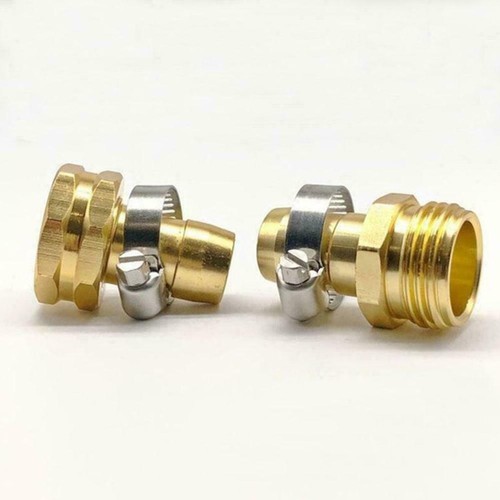 Garden Hose Repair Mender Kit Hose Connector 3//4 5//8 Connector Set Female D8P2
