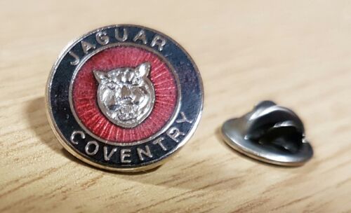 Jaguar Pin Logo Enamelled Coventry 18mm 