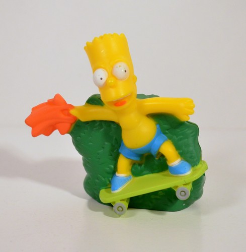 2007 Bart Simpson 3/" Burger King Movie Action Figure Simpsons