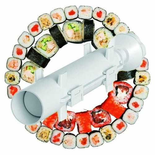 Sushi Bazooka Roller Maker Kit DIY Rice Rolling Machine Kitchen Food Tube Mold