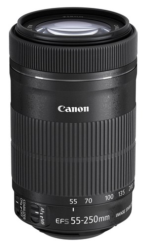 Canon EF-S 55-250 mm F//4.0-5.6 IS STM Objektiv Kompaktes Teleobjektiv