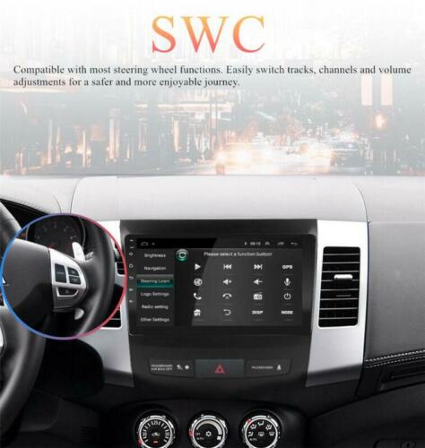 For 06-12 Mitsubishi Outlander 9/'/' Android 10.1 Car Stereo Radio GPS DAB 2+32GB