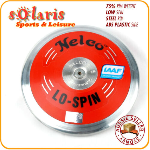 1x Nelco 2kg Discus IAAF Certified Athletics Competition Implement 75-93% Rim