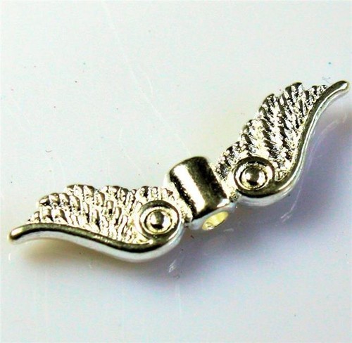 20 x Fairy Angel Wings Charms 23 mm x 7 mm Choix De Couleurs Top Qualité