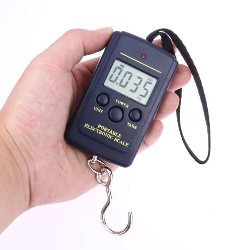 Portable Mini 40kg/10g Digital Hanging Luggage Weight Electronic Fish Hook Scale