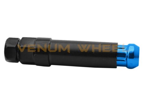 M12x1.5 Blue Spline Lug Nut Kit With 2 Keys fits Kia Vehicles Optima Amanti Soul