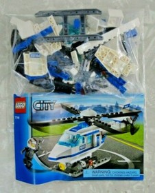 3 LEGO CITY Sets 4436/7741/60126 POLICE Helicopter/PATROL CAR/Tire Escape *100%*