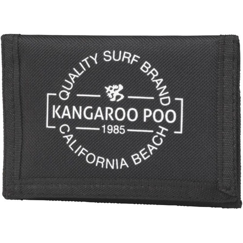 Kangaroo Poo Portafoglio NUOVI Nero Da Uomo Ragazzi