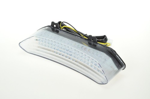 Details about / Clear Led Brake Tail Light Integrated Turn Signal For Yamaha 2002-2003 R1