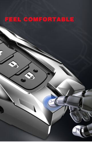 Zinc alloy TPU Car Key Fob Case Cover For Toyota Camry CHR RAV4 Prius Avalon NEW