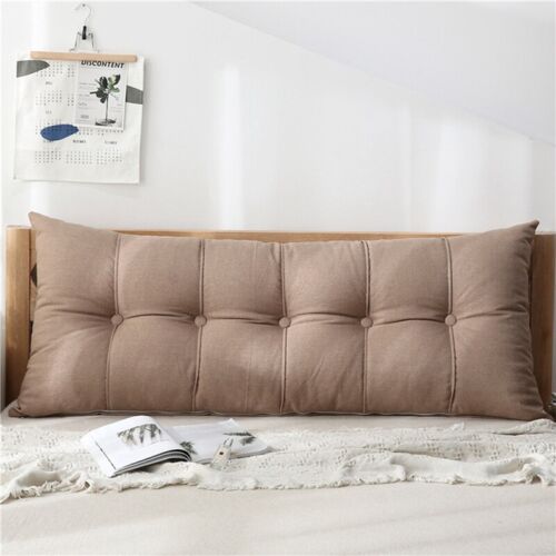Headboard Pillow  Lumbar Pillow Headrest Bedside Cushion Wedge Pillow NEW 
