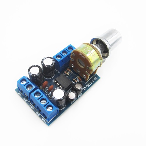 TDA2822M 2.0 Kanal 1W×2 Stereo Audio Power Amplifier Board DC 5V 12V CAR AHS