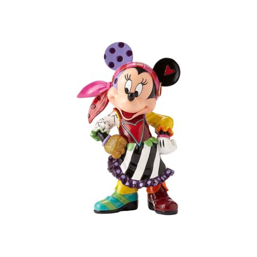Disney By Romero Britto Minnie Mouse Pirate Figurine *NEW*