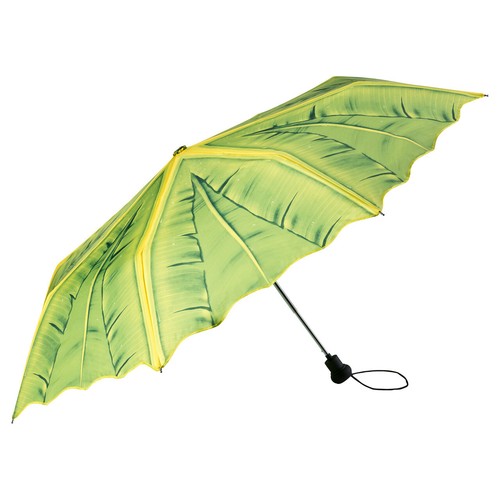 Schirm grün Palmen-dach Taschenschirm Flic-Flac Automatik-Schirm Dschungel