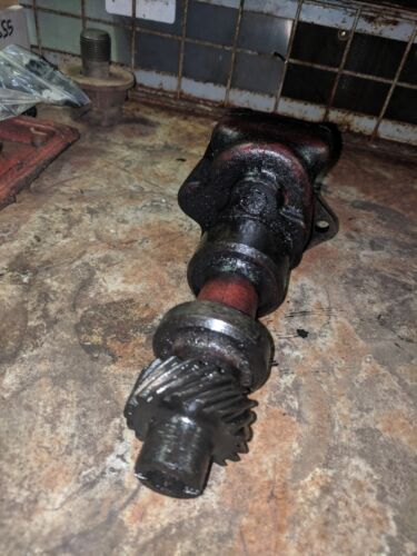 OIL PUMP REMOVED FROM FORDSON MAJOR ENGINE 