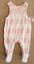 NEW-PLACE-3-6-MONTH-PINK-WHITE-STRIPED-VELOUR-OVERALLS-ADORABLE