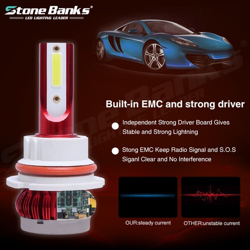 9004 HB1 Car LED Headlight Bulb High Beam Forward Front Light 6000K 180W 45000LM