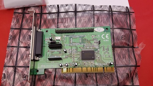 NEW PCI TO SCSI CARD 10MB DATA TRANSFER 32 BIT PCI 2.1 SCSI 3 HEADER 50 PIN 45CM