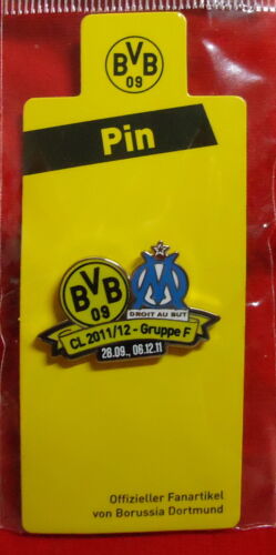BVB 09 CHAMPION LEAGUE 2011//12 PIN-Borussia Dortmund-Olympique de Marseille