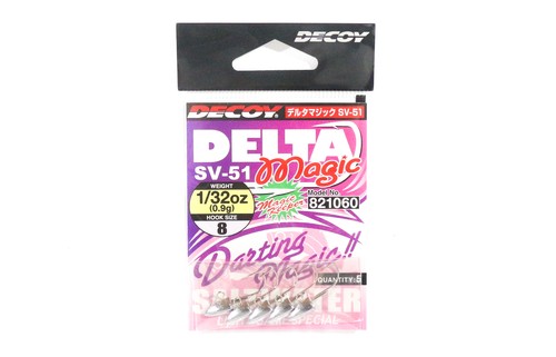 1060 1//32 oz Decoy SV-51 Jig Head Delta Magic Size 8