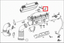 NEW GENUINE MERCEDES BENZ OM611 OM612 AIR FILTER TOP COVER RUBBER STRAP