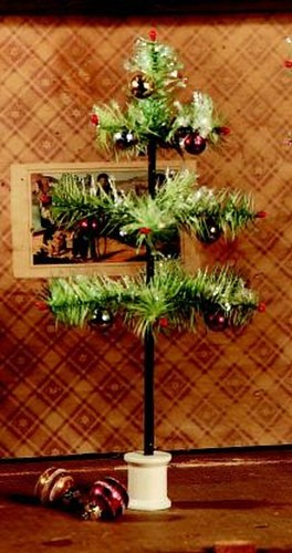 Bethany Lowe Christmas 12/" Christmas Feather Tree Authorized Dealer FREE SHIP