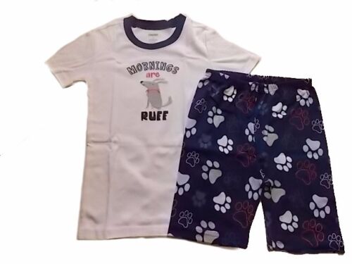 NWT Boy/'s Gymboree Ruff Morning Dog shirt shorts pajamas gymmies ~ 4 5