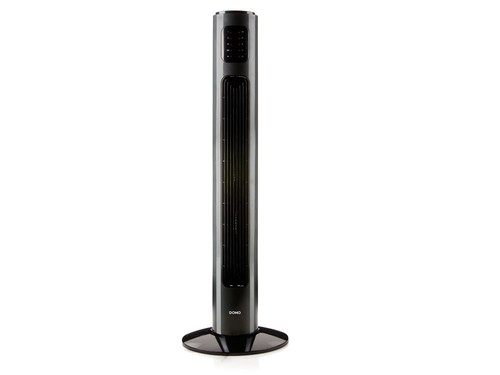 Tower Ventilator mit Fernbedienung Timer Schlafmodus Oszillierend 90 cm Domo