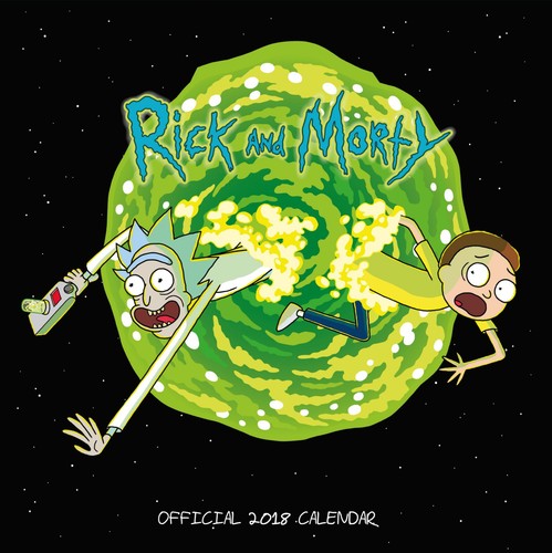 Rick and Morty Official 2018 Calendar Sqaure Format PreOrder 9781785493805 Rick and Morty Official 2018 Calendar Sqaure Format PreOrder 9781785493805