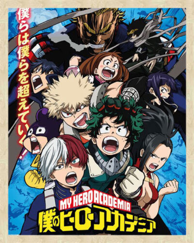 Mobel Wohnen Bilder Drucke Grosse 40x50 Cm Season 2 Filmposter Tv Serie My Hero Academia Poster