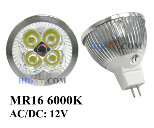 Lot of 10 GU10 MR16 3W 4W HIGH POWER LED ENERGY SAVING LIGHT BULB SPOT LAMP 