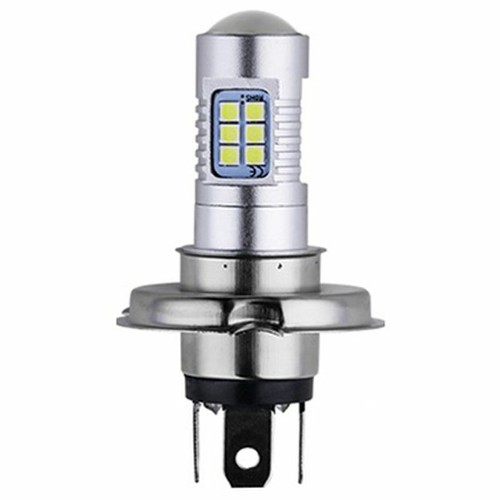 2X H4 Motorcycle 3030 21SMD Led Headlight Head Light Lamp Bulb 1200LM White 2 2M