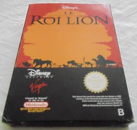 le roi lion authentique version originale nintendo nes fra