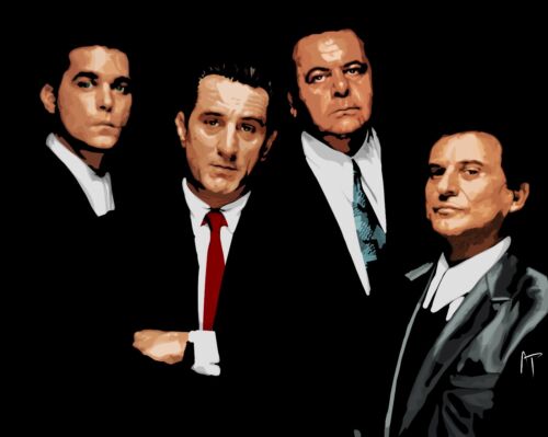 Canvas Pictures Classic Gangster Movie Wall Art Large Poster Goodfellas