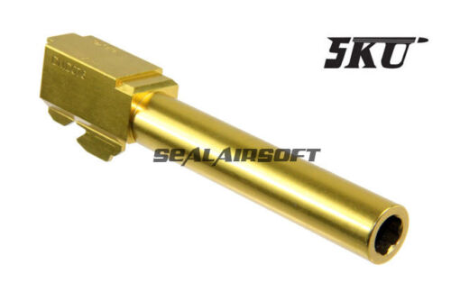 5KU CNC Aluminum Airsoft Toy Outer Barrel For Marui G17 GBB 5KU-GB-426-G Gold