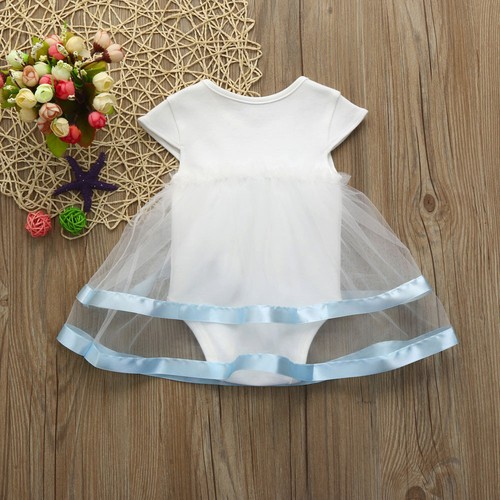Pretty Baby Girls Infant Birthday Tutu Clothes Party Jumpsuit Princess Dress Hot