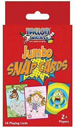JUMBO SNAP CARDS KIDS CARD GAMES  EARLY LEARNING EDUCATIONAL TOY GAME ACTIVITY