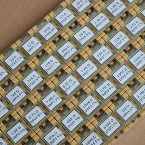 50 value 0805 SMD assorted Resistor Kit in Box 5000PCS 1/8W 5%,RoHS 