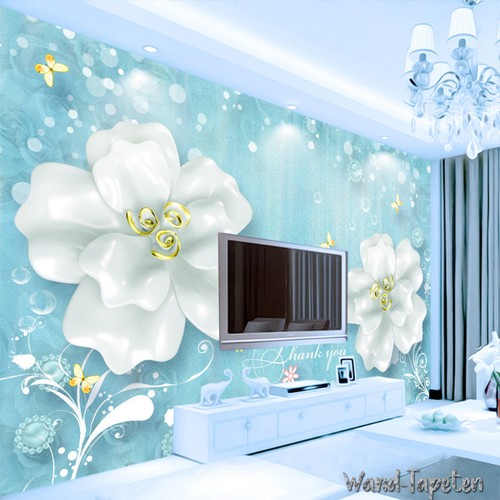 VLIES FOTOTAPETEN WANDTAPETEN WANDBILDER 3D-BLAU SOLIDE STIEG SCHMUCK KN-2005