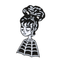 Pin beetlejuice reptile animal Lydia Deetz enamel pin brooch badge Jewelry Gift