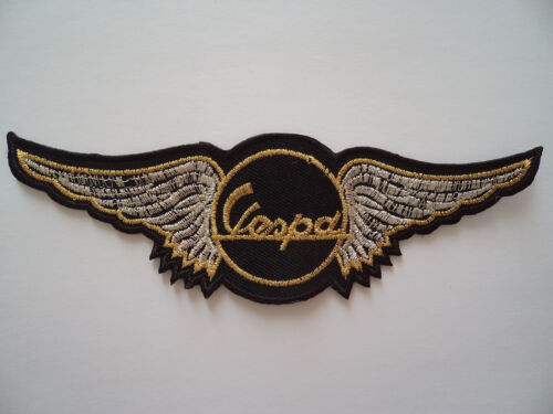 Vespa Scooter Shoulder Patch Embroidered Patch Iron Sew On Mod Patches