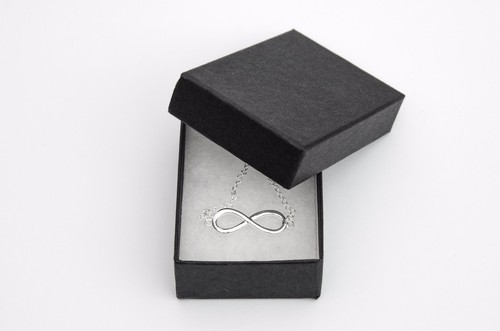 Silver Infinity Bracelet With//Without Gift Box Ideal Present Gift